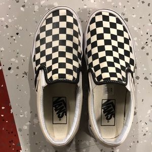 Checkered vans